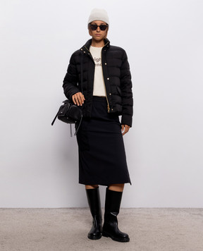 Moncler Чорний пуховик Bessettes L20931A00160597WF