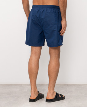 Brunello Cucinelli Сині шорти для плавання MW817043