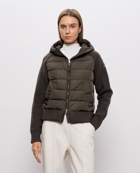 Parajumpers Пуховая куртка цвета хаки 26WPWHYHS37