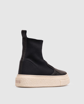 Maison Margiela MM6 Чорні комбціновані снокери 839283640