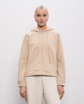 Max Mara Weekend Бежевая утепленная спортивная куртка NUVOLE WKDNUVOLE