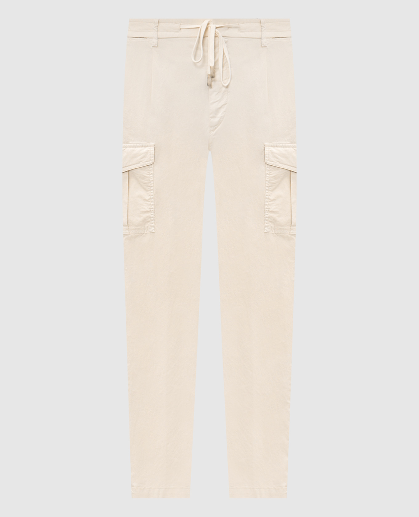 Бежевые карго из хлопка