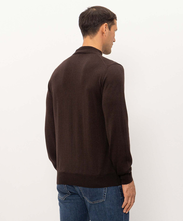 Cashmere&Whiskey Джемпер коричневого кольору 480 зображення 4