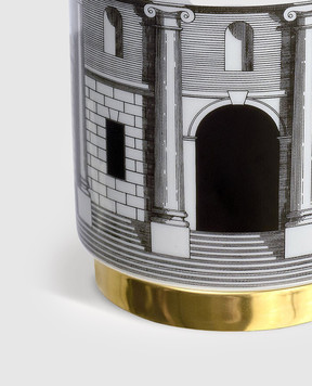 Fornasetti Ароматична свічка Architettura - в порцеляновому свічнику FPXS419