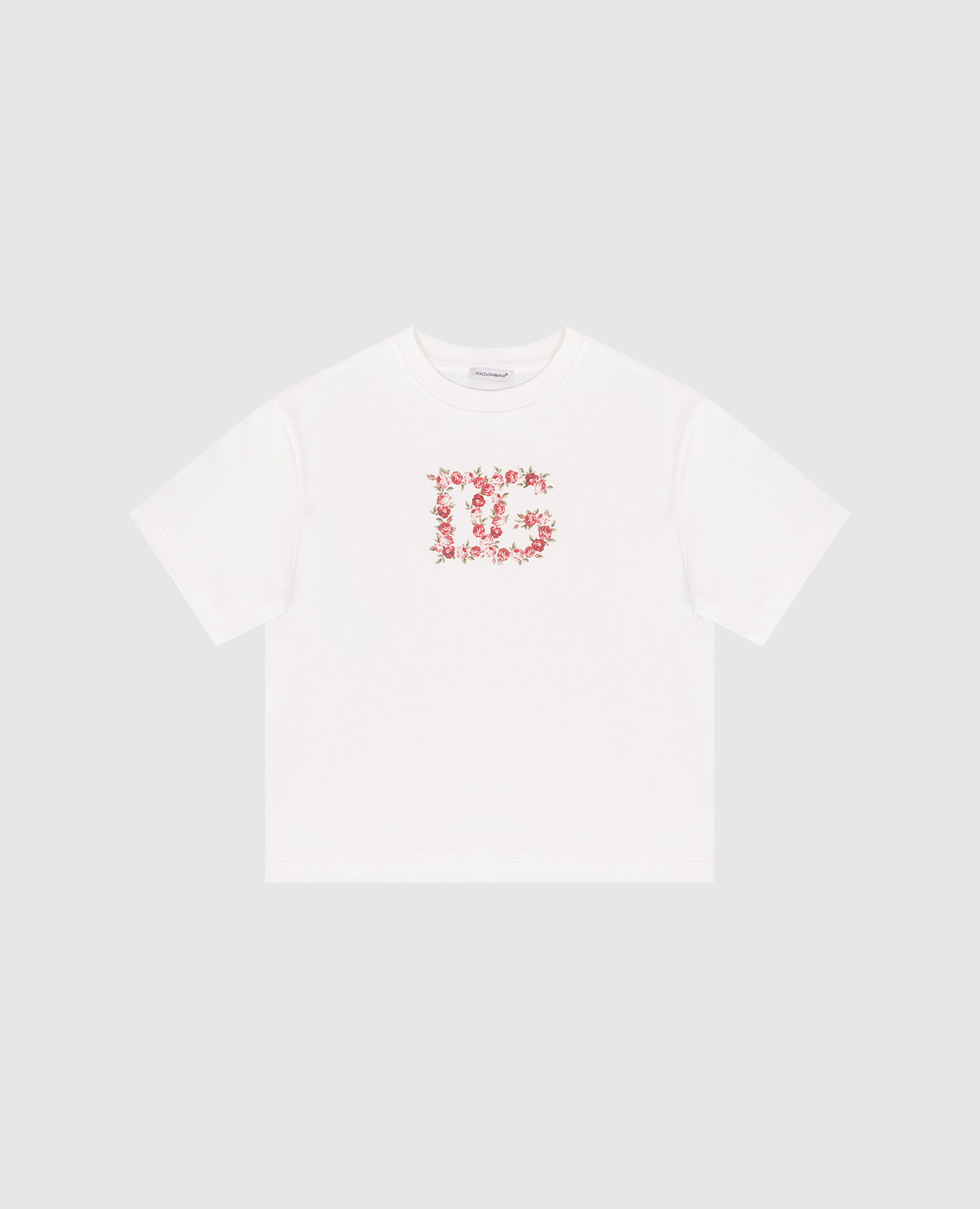 

Детская белая футболка с принтом, Белый, Футболки