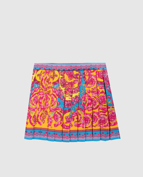 Versace Дитяча спідниця в принт Electric Barocco 10181291A16903