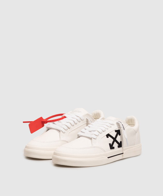 Off-White Білі кросівки Vulcanized M293C9F003 зображення 2