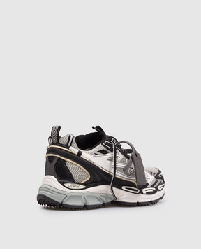 Off-White Серые комбинированные кроссовки Be Right Back OMIA295C99FAB001