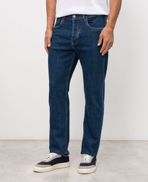 Pini Parma Синие джинсы с логотип патч JEAMBLCOMF