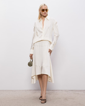 Victoria Beckham Блуза цвета айвори 1226WSH007231A
