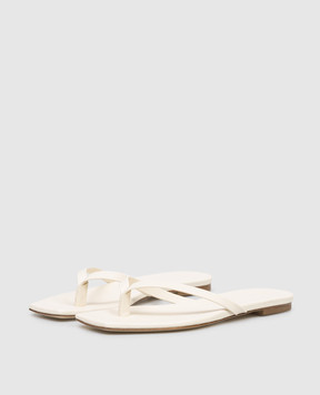 Aeyde Бежеві шкіряні шльопанці Renee FSBERS8MFL022110000