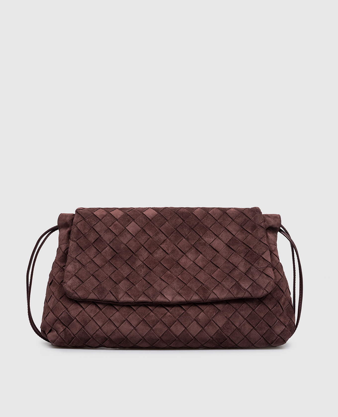 Замшевая бордовая сумка Giorno