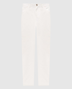 ISAIA Белые брюки с патчем PNT005XP871