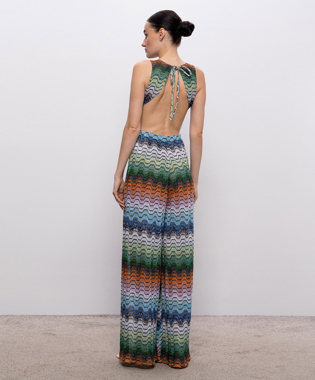 Missoni Комбинезон с открытой спиной в узор MC25SG04BR015D изображение 4