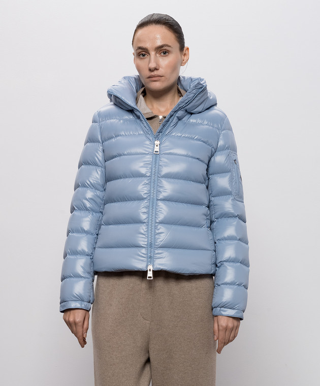 Herno Голубая пуховая куртка PI002323D12973 изображение 3