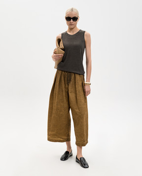 UMA WANG Топ з вінтажним ефектом UP1030