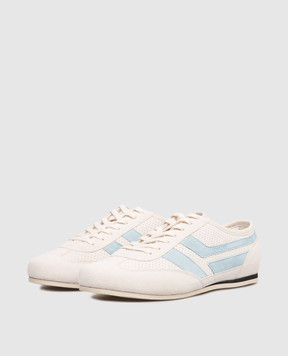 Tom Ford Білі замшеві кросівки Brook J1595ICL128N