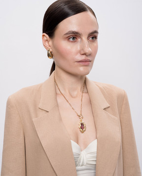 Oceanus Золотая цепочка с подвеской Panopea PANOPEA