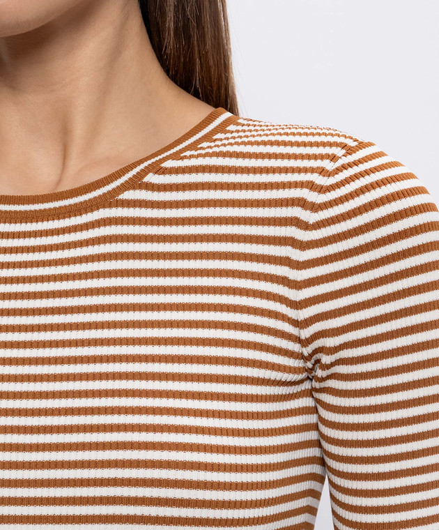 Max Mara Топ STUMANO в полоску MSTUMANO изображение 5