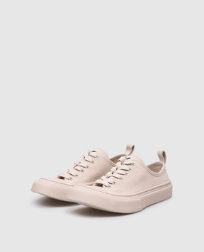 Ann Demeulemeester Бежеві замшеві кеди Halli B0014098LT199