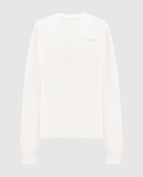 Mackage Белый свитшот Julian с фактурным логотипом JULIAN