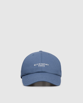 Givenchy Синя кепка з логотипом BPZ0CAP0C4