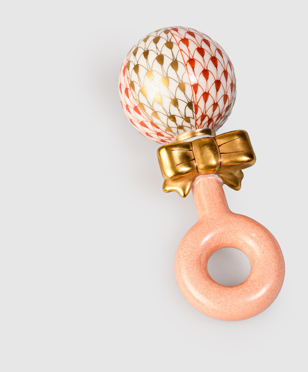 Herend Фарфоровая статуэтка Baby rattle 16041000VHVT6 изображение 3