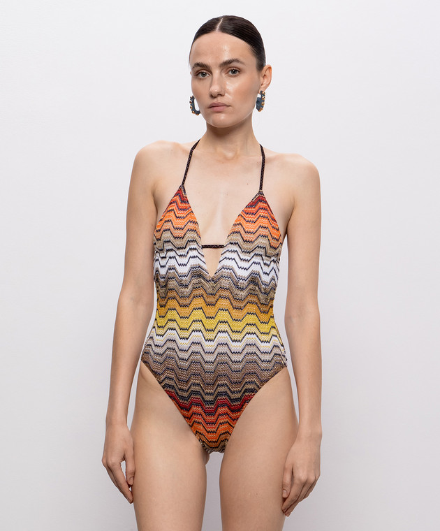 Missoni Купальник у геометричний візерунок з люрексом MC24SP00BR015D зображення 3