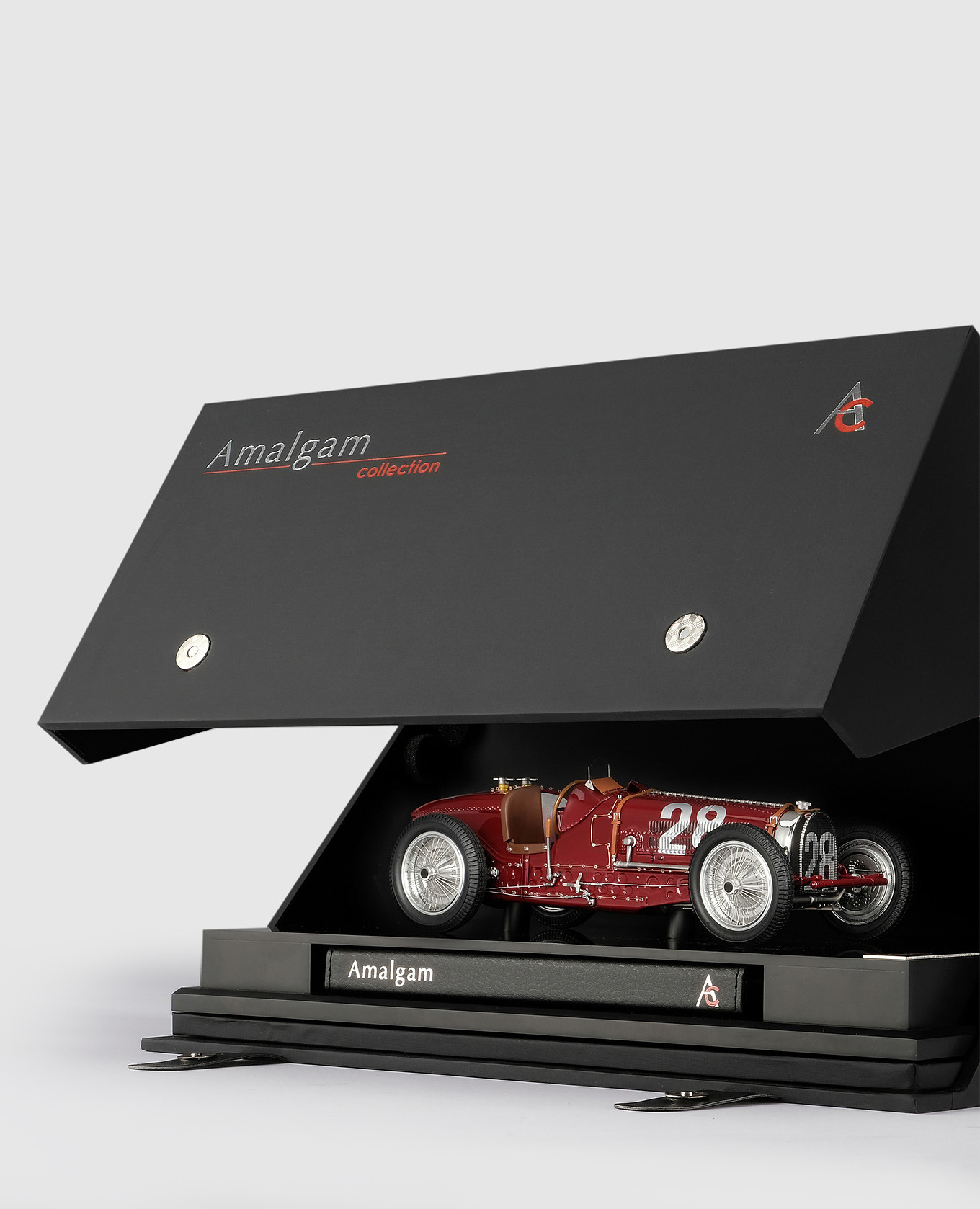 Amalgam Бордовый сувенир в форме автомобиля BUGATTI Type 59 M6021NUV изображение 6