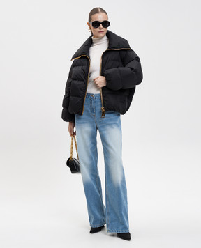 Balmain Чорна куртка FF0TP130XK09