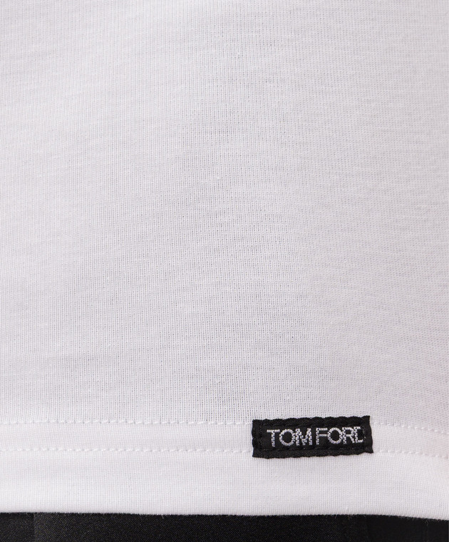 Tom Ford Белая футболка T4M081040 изображение 4