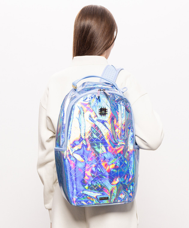 Sprayground Дитячий блакитний рюкзак A.I. AFRICAN INTELLIGENCE THE OCEAN WITHIN 910B8436NSZ зображення 2