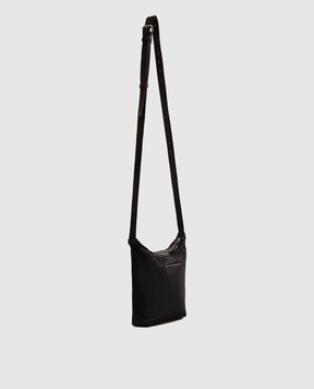 Maison Margiela MM6 Черная сумка с нашивкой логотипа SB6WG0026P9062