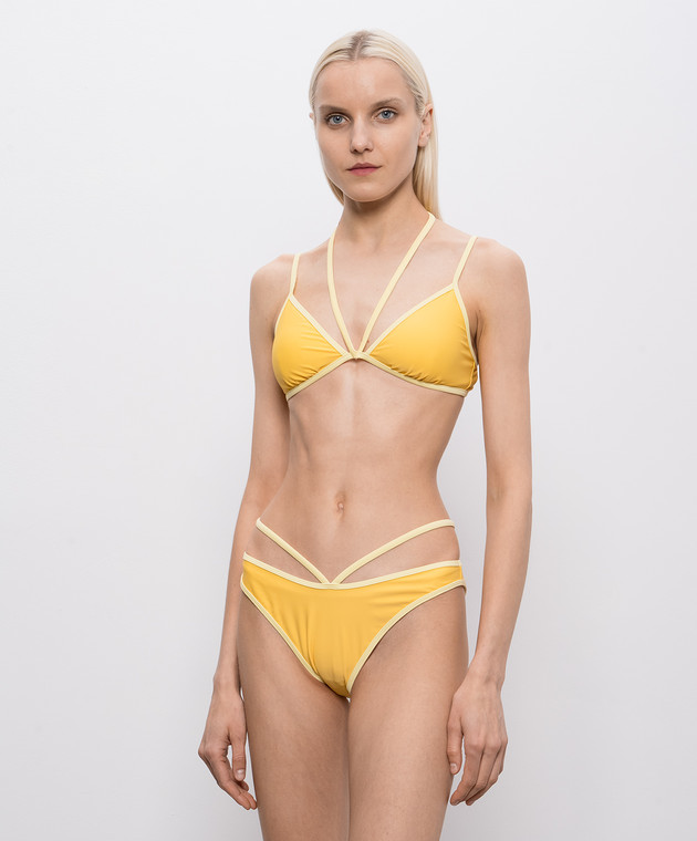Simkhai Жовтий ліф від купальника Harlen 3269007SWTT зображення 2
