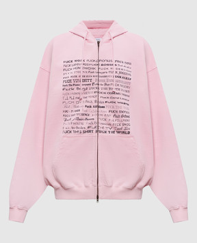 Vetements Рожева спортивна куртка Fuj everything ME76ZU209PX