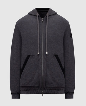 Moncler Двостороння спортивна куртка з нашивкою логотипа L20918G0001689B2V