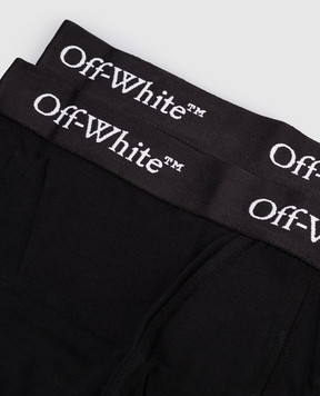 Off-White Набір трусів-бріфів з логотипом OMUH00AC99JER001