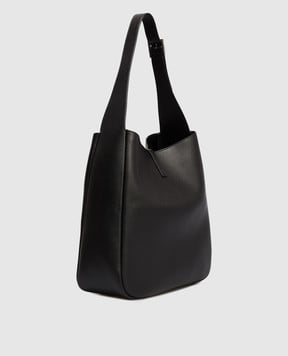 Saint Laurent Черная кожаная сумка LE 5À7 753837AACQG