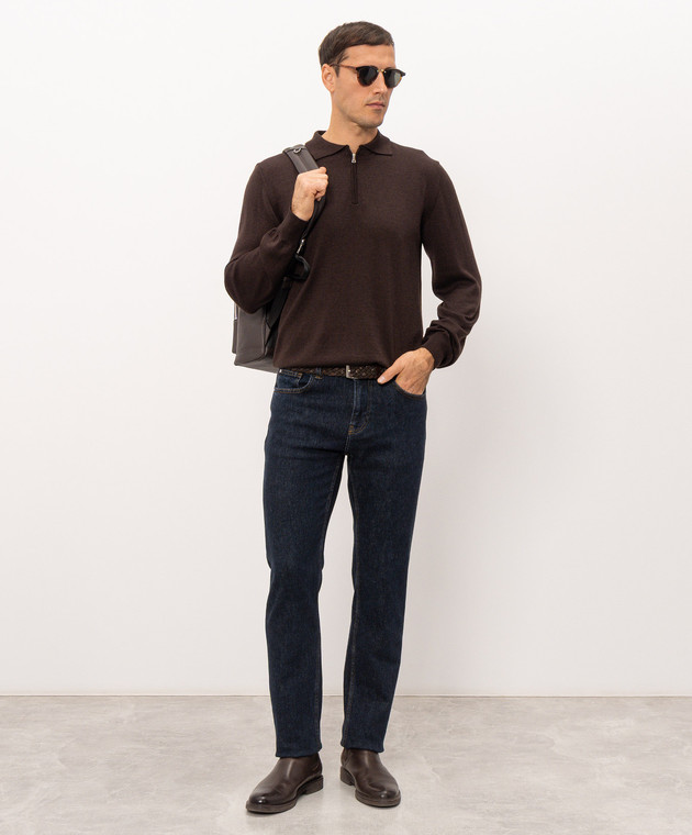 Trussardi Сині джинси P400HU04930NMJ370D32 зображення 2