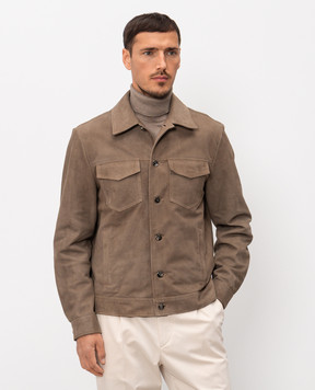 Peserico Коричневая замшевая куртка R52264C03CC550