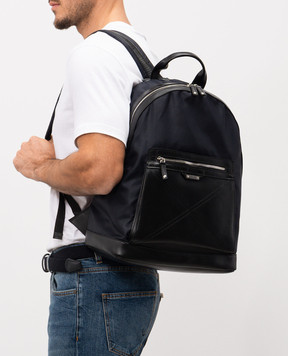 Iceberg Синій комбінований рюкзак з логотипом 72046978