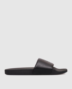 Trussardi Чорні шльопанці Levriero N071S001011NMNS11L80