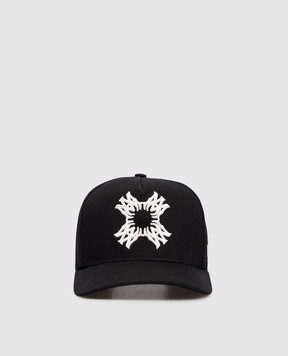 AMIRI Черная кепка с вышивкой эмблемы AMHACP1034