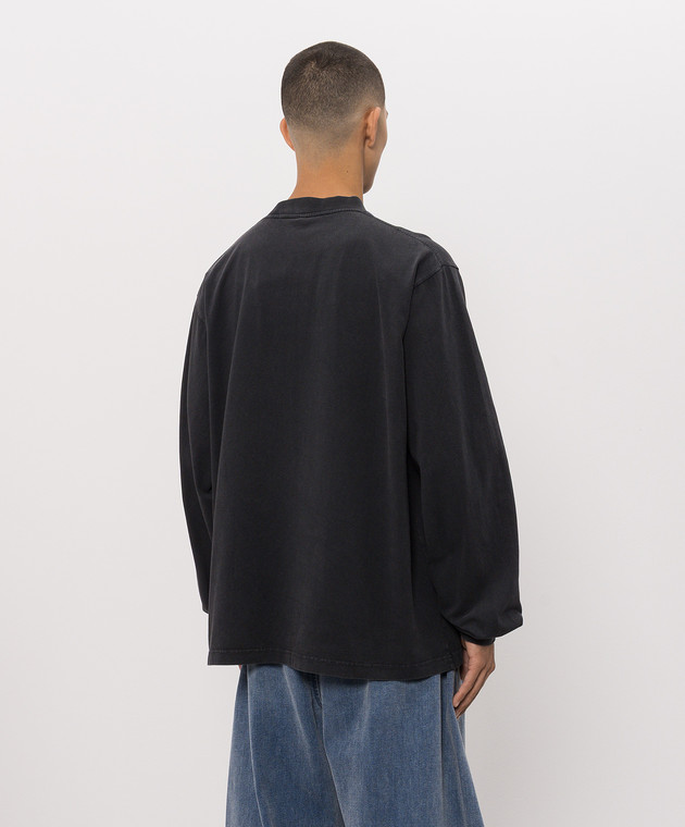 Alexander Wang Черный лонгслив UCC3261908m изображение 4