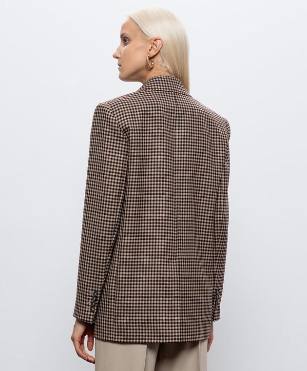 Max Mara Жакет из шерсти в клеточку SALICE MSTSALICE изображение 4