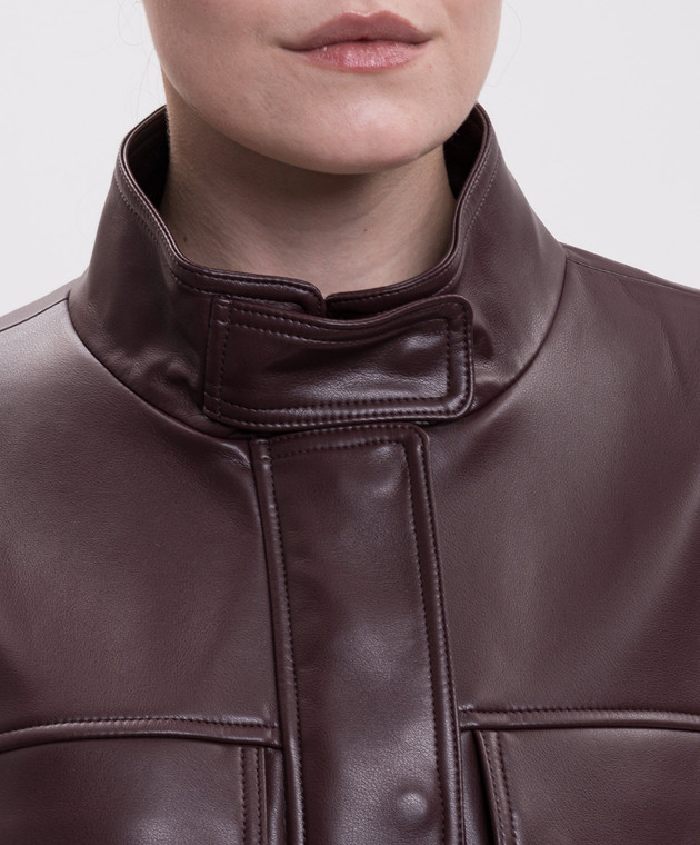 Twinset Бордовая куртка 262TT2060 изображение 5
