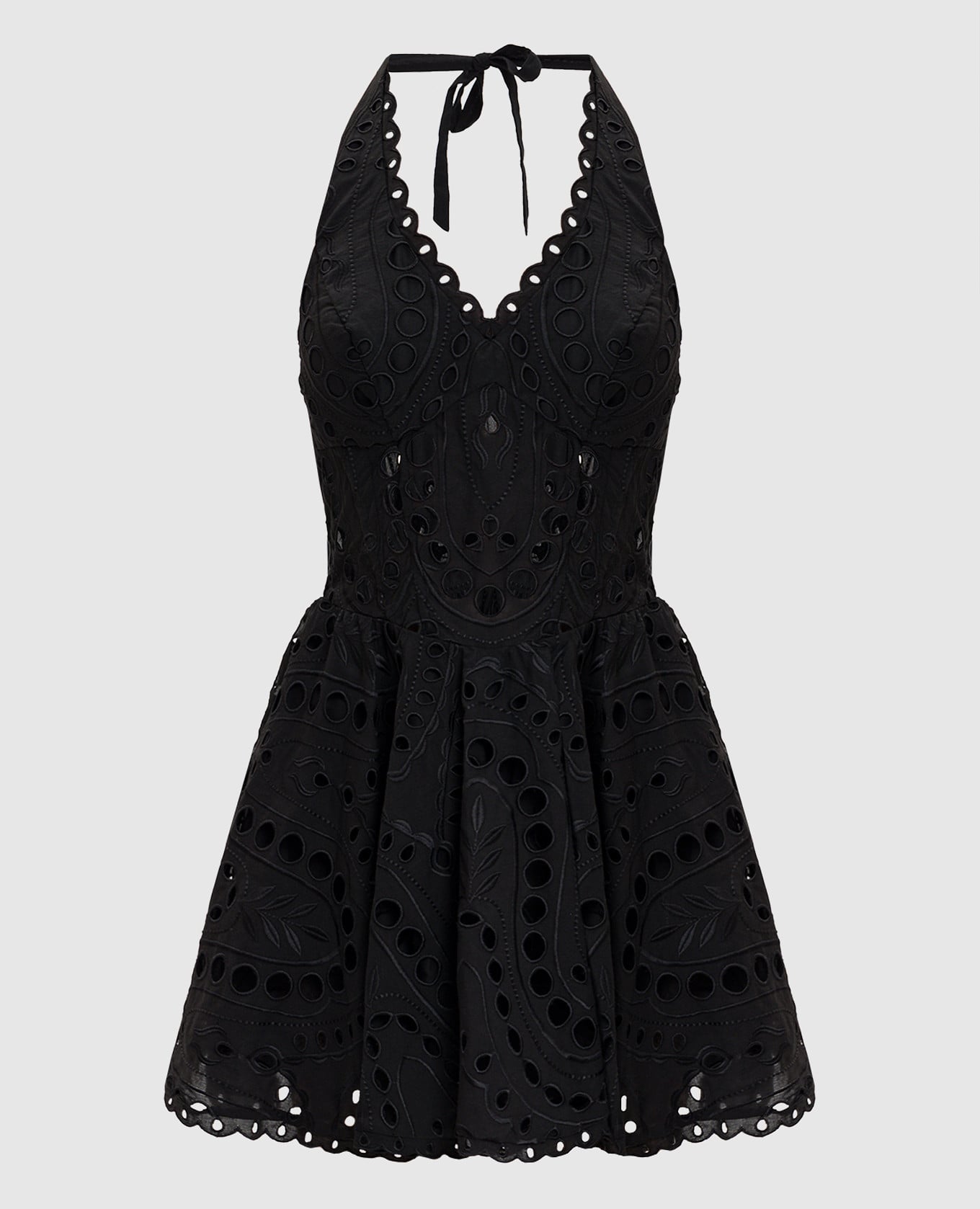 Черное платье мини Sandlight