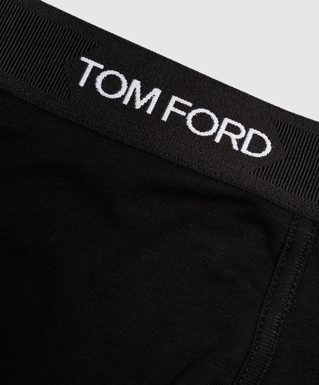 Tom Ford Черные трусы с узором логотипа T4LC31040 изображение 3