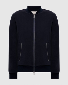 Peserico Синяя спортивная куртка с цепочкой мониль A12572J06906A