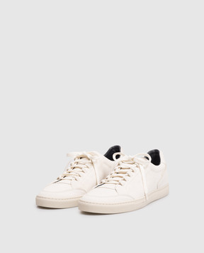 Brett Johnson Білі замшеві кросівки з емблемою SS26SH4OPEIVO